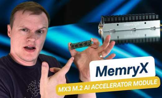 MemryX MX3 M.2 AI Accelerator Module for Edge AI Applications